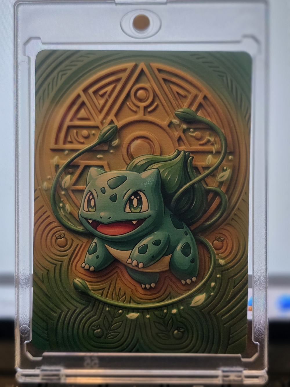 Pokemon Bulbasaur Metal Art Card